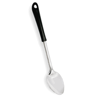 CUCHARA-DE-ACERO-MANGO-NEGRO