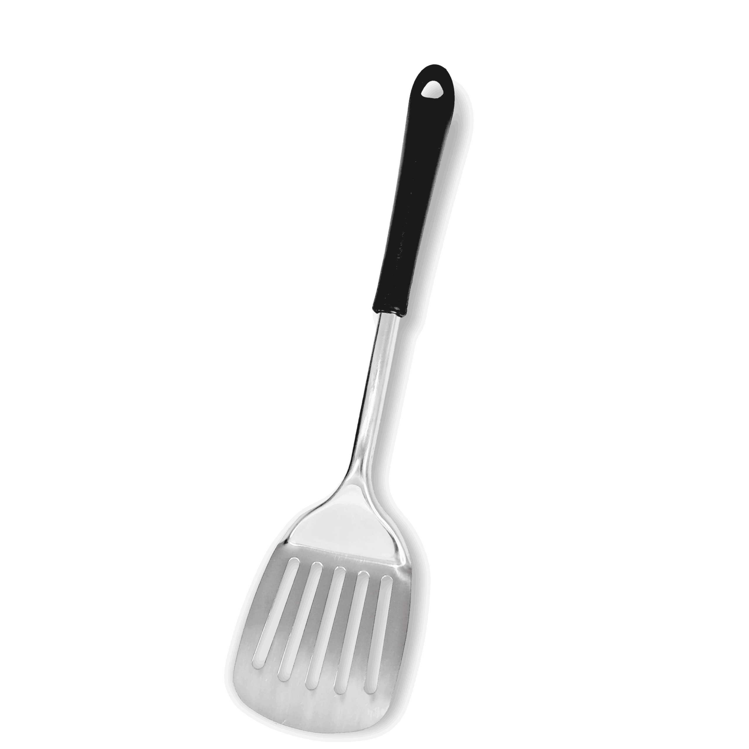 ESPATULA-ACERO-MANGO-NEGRO